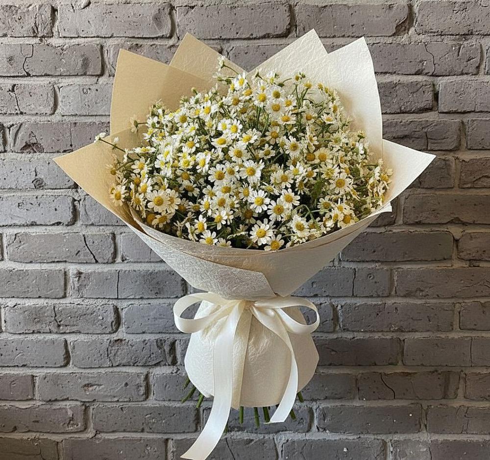 Букет цветов из: Ромашки в Покровском Ростовской области