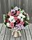Букет цветов из: Альстромерии, Гвоздики, Розы и Хризантемы в Покровском Ростовской области