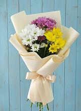 Букет цветов из:  Хризантемы в Покровском Ростовской области