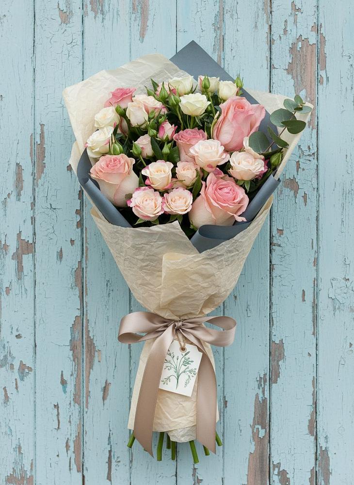 Букет цветов из: Розы в Покровском Ростовской области