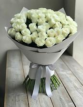 Букет 35 Белых роз в Покровском Ростовской области
