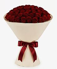 Букет 101 Бордовая роза Блэк Бакарра в Покровском Ростовской области