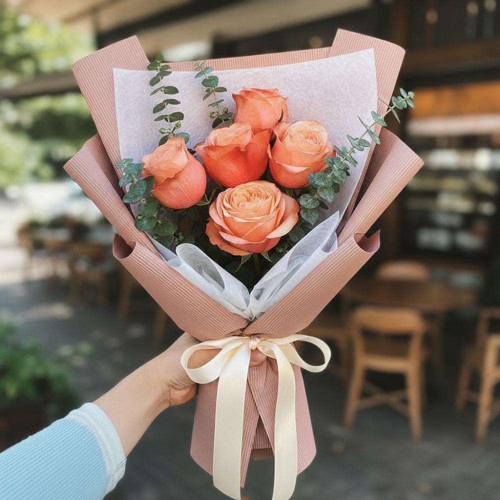 Букет цветов из: Розы в Покровском Ростовской области