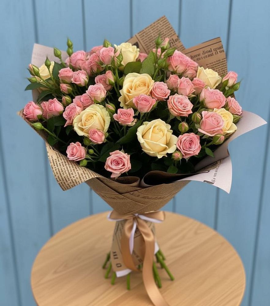 Букет цветов из: Розы в Покровском Ростовской области