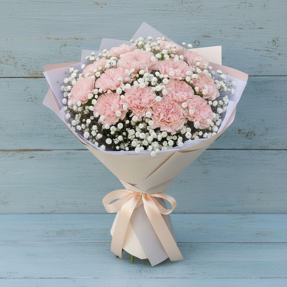 Букет цветов из: Гвоздики в Покровском Ростовской области