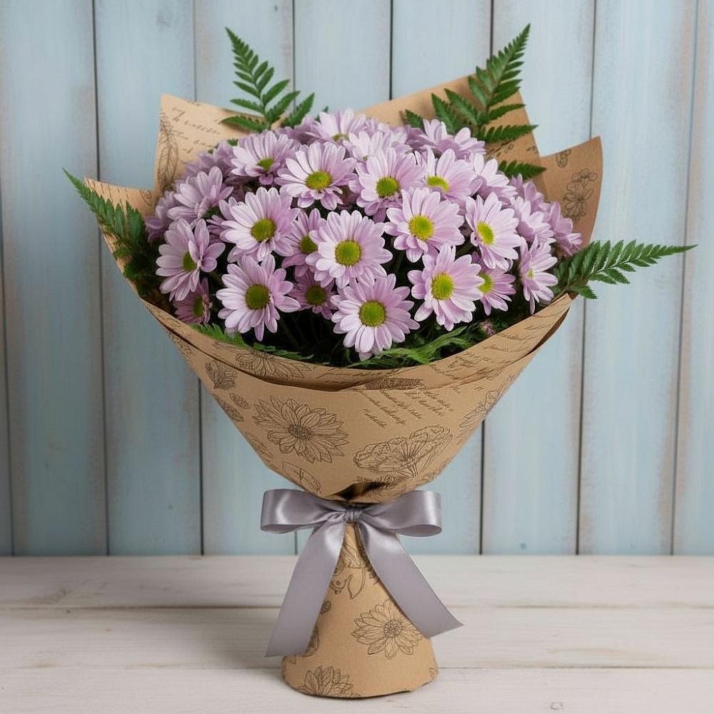 Букет цветов из: Хризантемы в Покровском Ростовской области