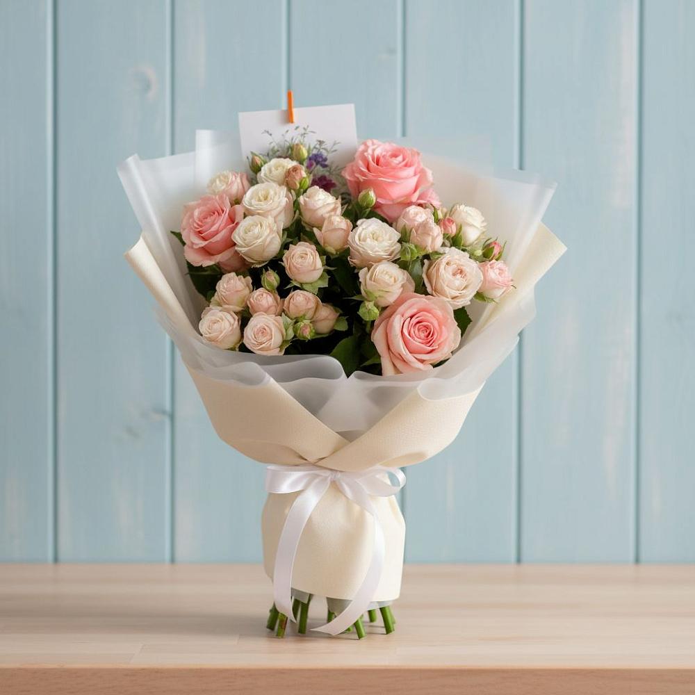 Букет цветов из: Розы в Покровском Ростовской области