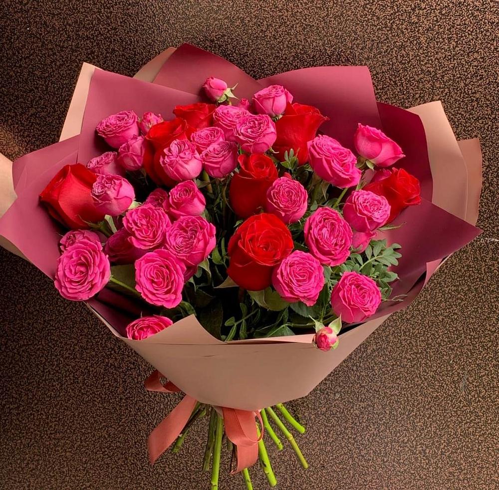 Букет В объятьях нежности в Покровском Ростовской области