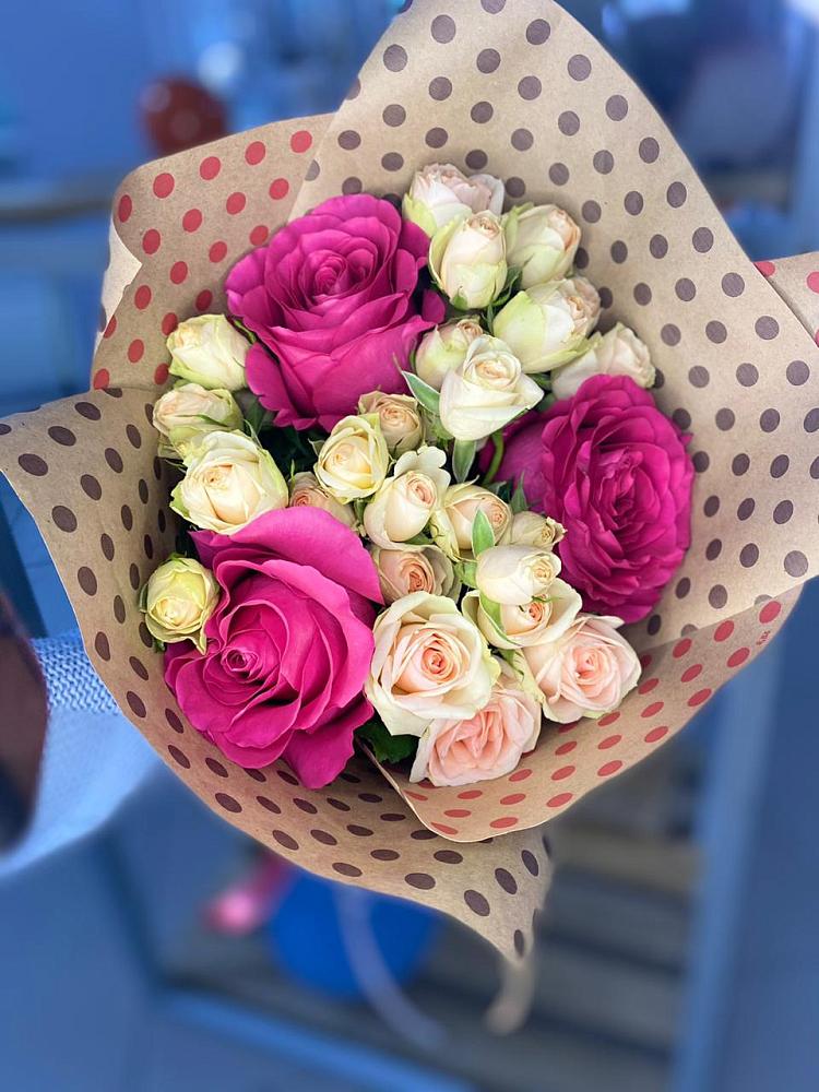 Букет цветов из: Розы в Покровском Ростовской области