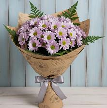 Букет цветов из:  Хризантемы в Покровском Ростовской области