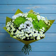 Букет цветов из:  Хризантемы в Покровском Ростовской области