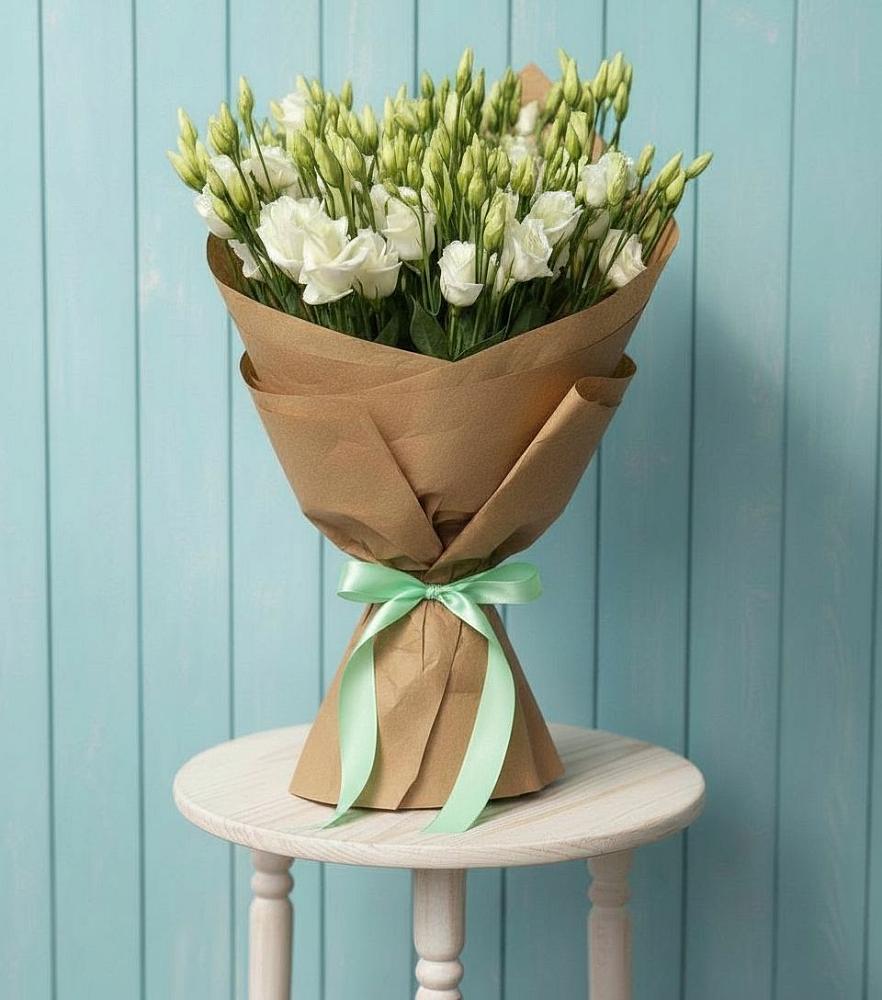 Букет цветов из: Лизиантусы в Покровском Ростовской области