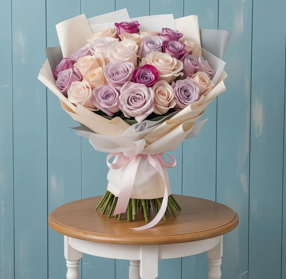 Букет цветов из: Розы в Покровском Ростовской области