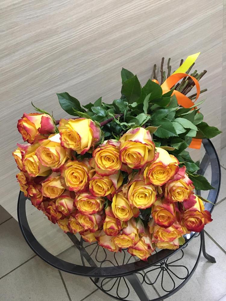 Букет Желтые розы в Покровском Ростовской области