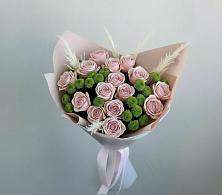 Букет цветов из:  Розы и Хризантемы в Покровском Ростовской области