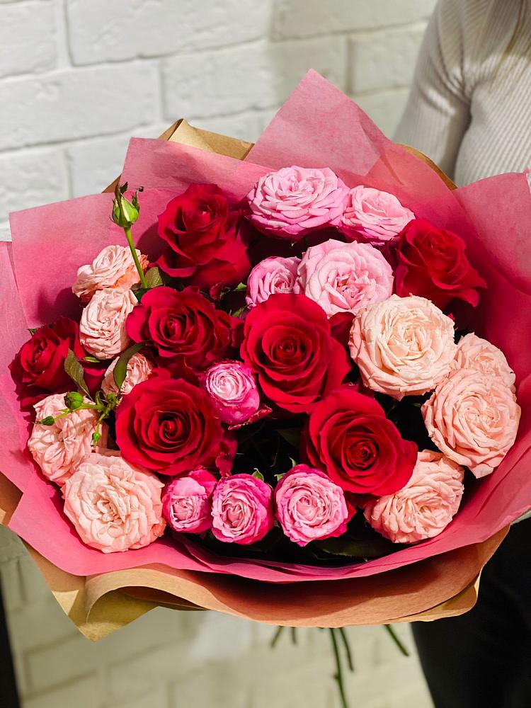 Букет цветов из: Розы в Покровском Ростовской области