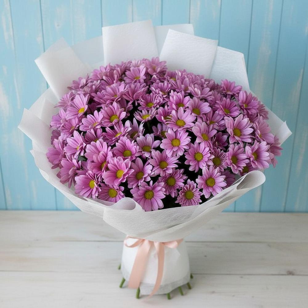 Букет цветов из: Хризантемы в Покровском Ростовской области