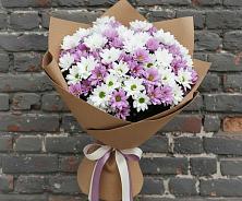 Букет цветов из:  Хризантемы #REPLACE_PRED# Покровском Ростовской области