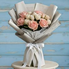 Букет цветов из:  Розы в Покровском Ростовской области