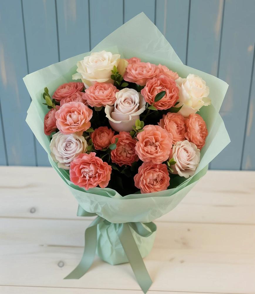 Букет цветов из: Розы в Покровском Ростовской области