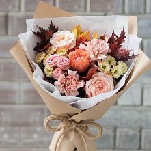 Букет цветов из:  Гвоздики, Хризантемы и Розы #REPLACE_PRED# Покровском Ростовской области