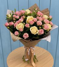 Букет цветов из:  Розы в Покровском Ростовской области