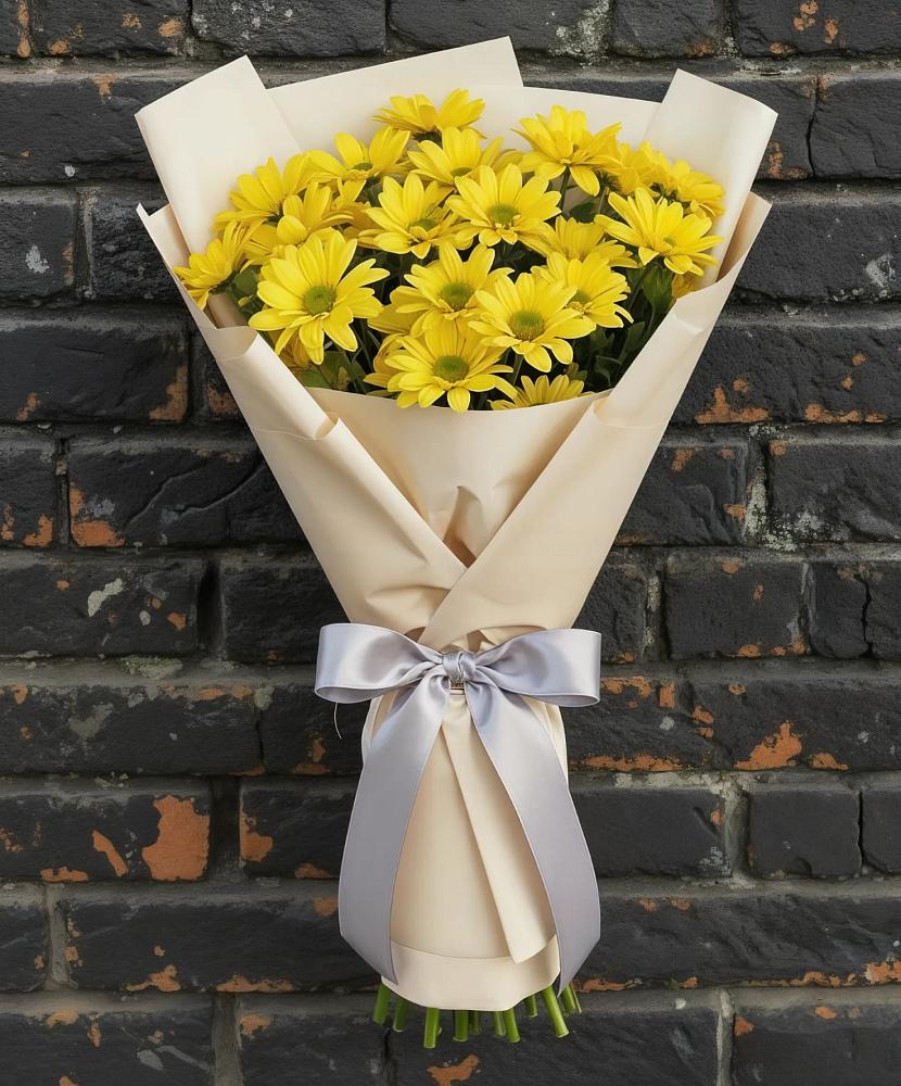 Букет цветов из: Хризантемы в Покровском Ростовской области