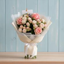 Букет цветов из:  Розы в Покровском Ростовской области