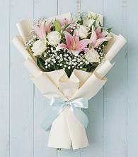 Букет цветов из:  Лилии в Покровском Ростовской области