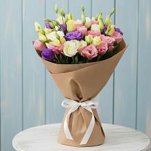 Букет цветов из:  Лизиантусы в Покровском Ростовской области